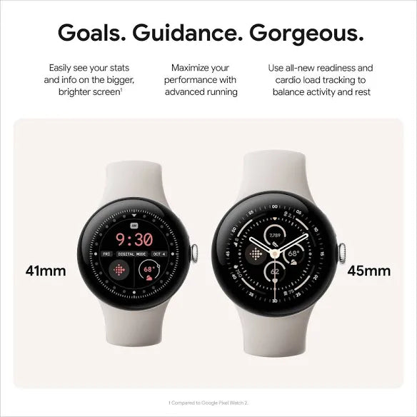 Google Pixel Watch 3 - 45mm Wifi - 11 month warranty
