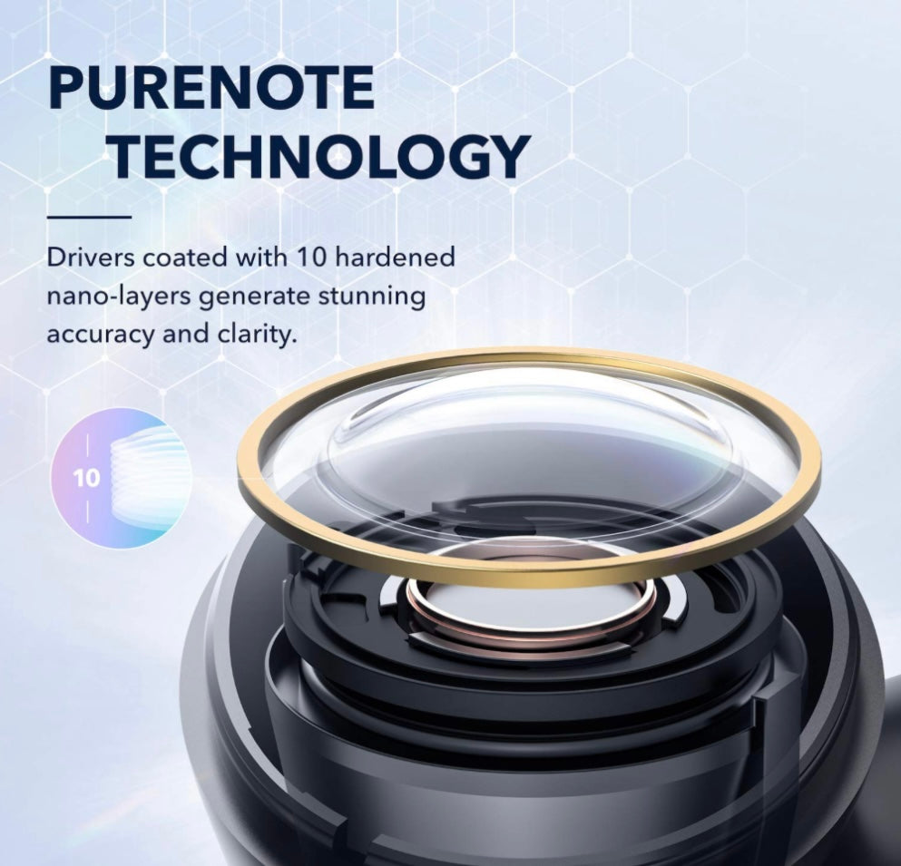 Soundcore Anker Liberty Air 2 Pro, True Wireless Earbuds Headphones, Targeted Active Noise Cancelling, PureNote Technology