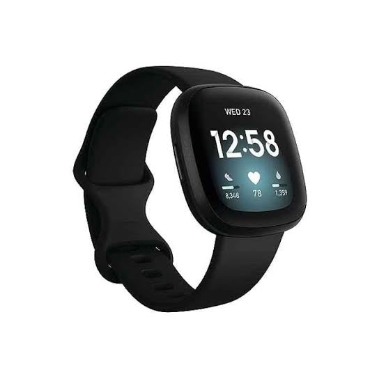 Fitbit Versa 3 | Amoled Display | Fitness Smartwatch With Gps 24/7 Heart Rate